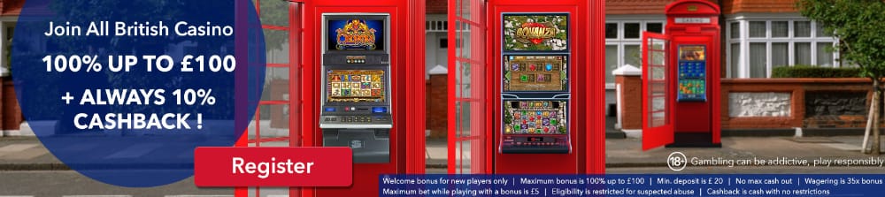 all british casino promotion