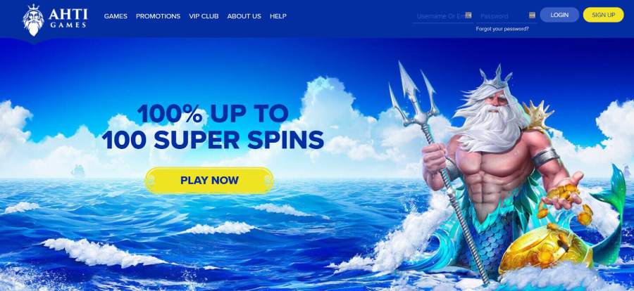 Ahti games bonus offer