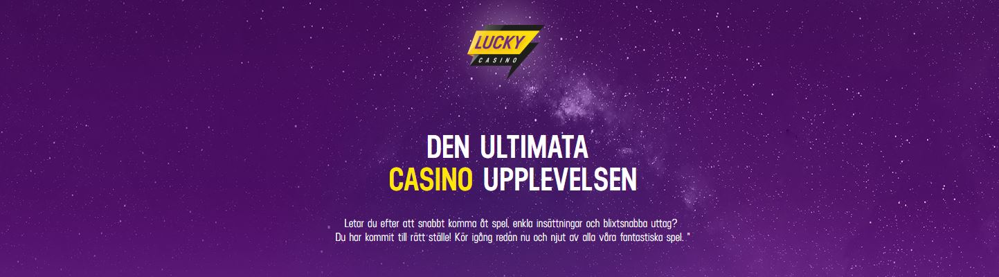 Bild från hemsidan på lucky casino och spelen 1