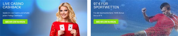 Schnellwetten Casino Bonus