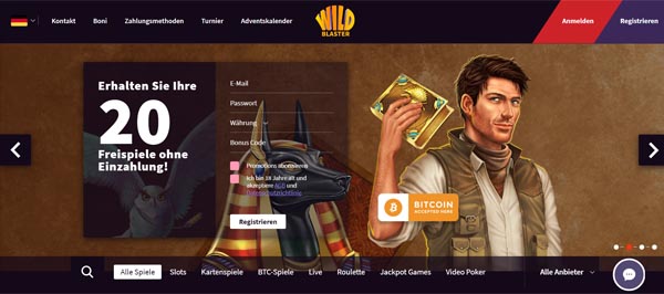 Wildblaster Casino Test