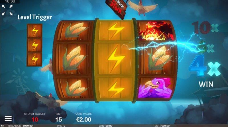chicken storm spel