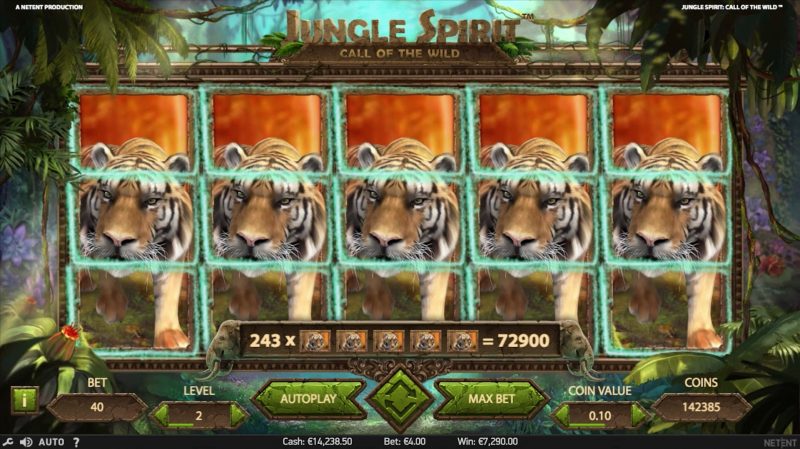 Big Win Jungle Spirit Online Casino Slot Spilleautomat Spilleautomater Bonus