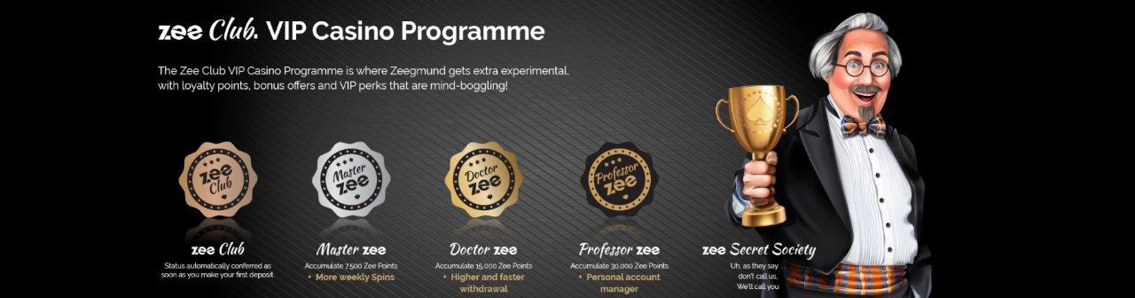 PlayZee Casino VIP Bonus