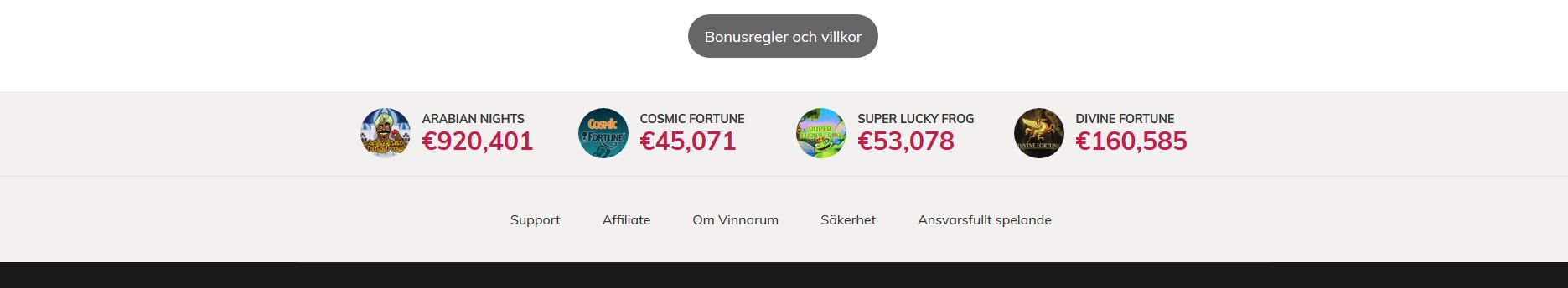 Vinnarum Casino Bonus