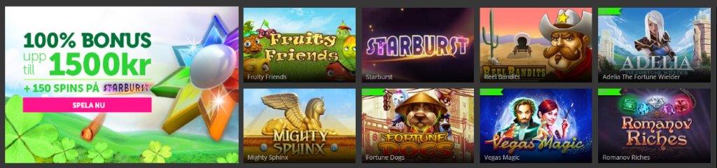 Casinoluck Bonusar