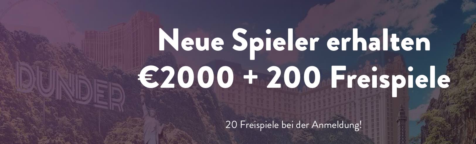 Dunder casino bonus