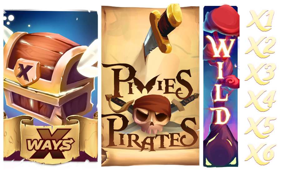 pixies vs pirates symboler