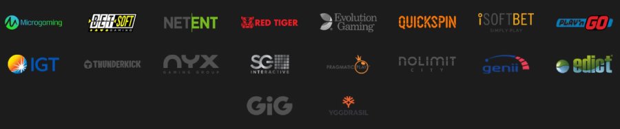 Shadowbet game providers