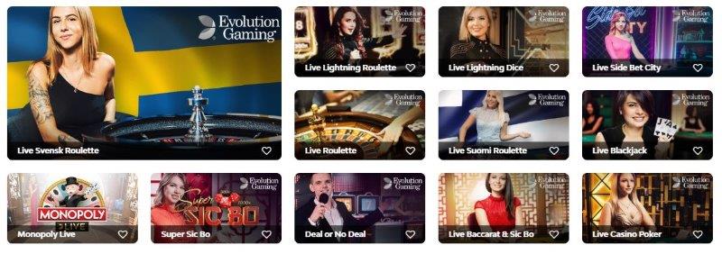 rapidi spel och speltyper