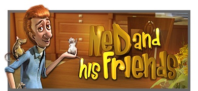 Ned and his friends slot logo