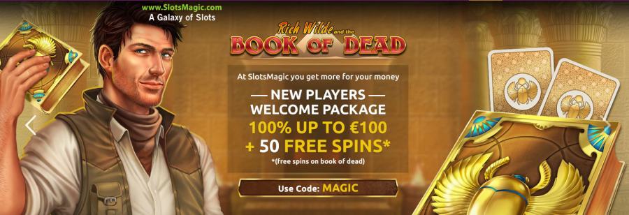 Slotsmagic welcome bonus