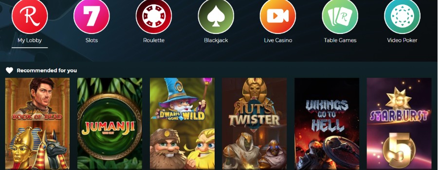 Rolla Casino screenshot