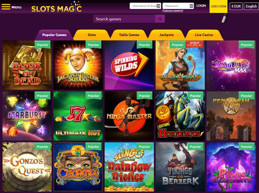 JUEGOS-SLOTSMAGIC