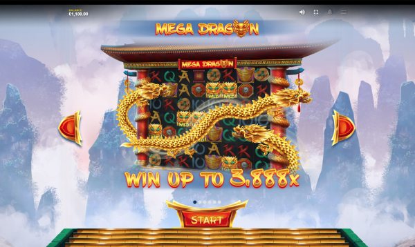 Mega Dragon Red Tiger slot win