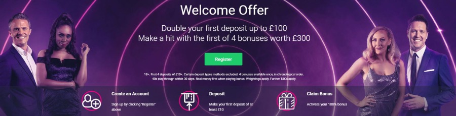 LiveRoulette Welcome Bonus