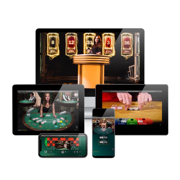 Evolution Gaming mobile devices