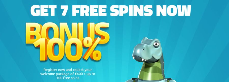 LuckyDino welcome bonus