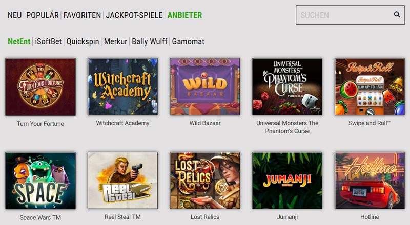Big5-Casinu-Anbieter