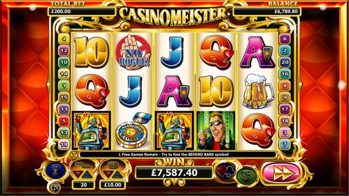 Casinomeister NextGen Gaming Screenshot freespins