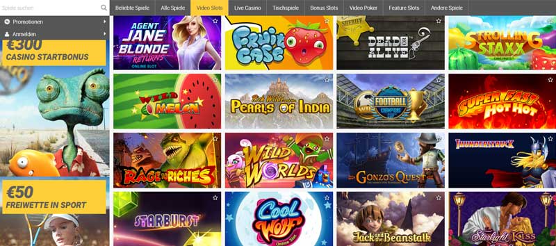 ReloadBet-Casinospiele