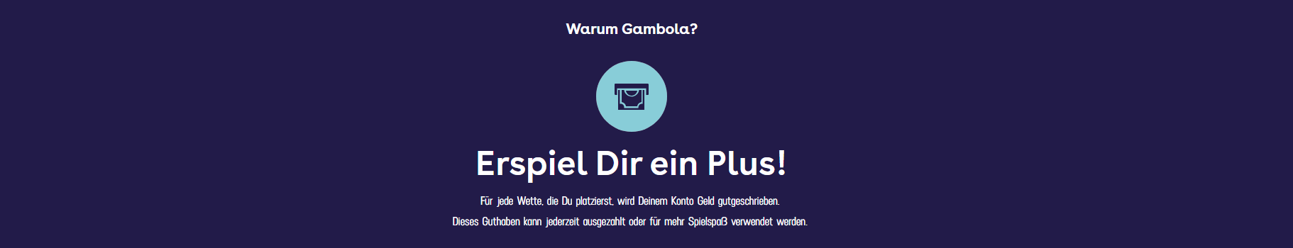 Gambola Casino Vorteile