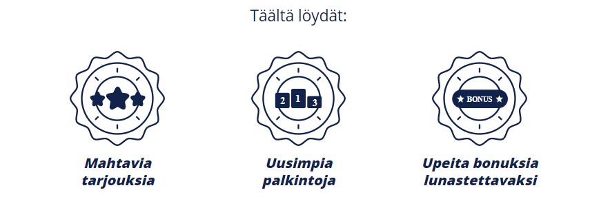 Nettikasinoiden tarjoukset ja bonukset