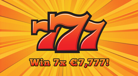 Triple 777 scratch card