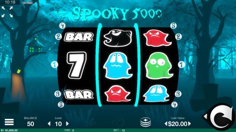 spooky 5000 spelautomat