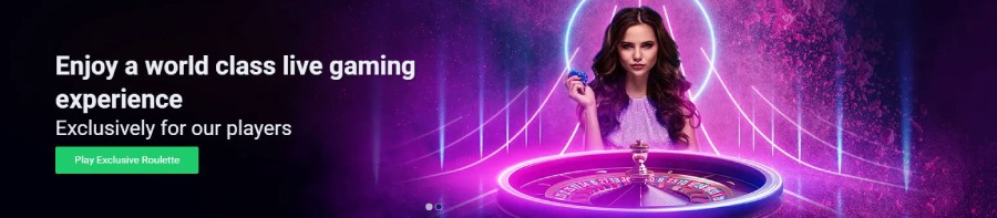 Liveroulette casino section