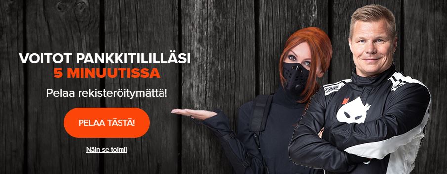 Ninja Casino nopeat kotiutukset
