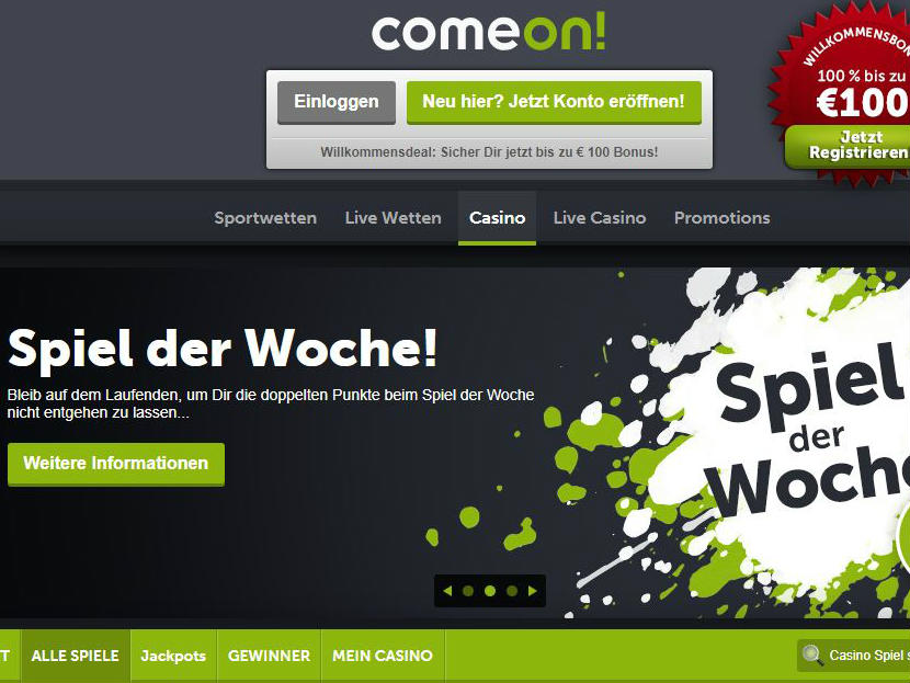comeon casino