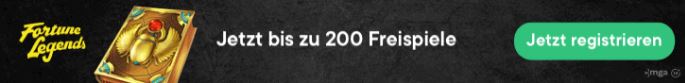 Fortune Legends Bonus offer
