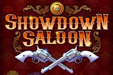 Showdown Saloon Slot Logo logo