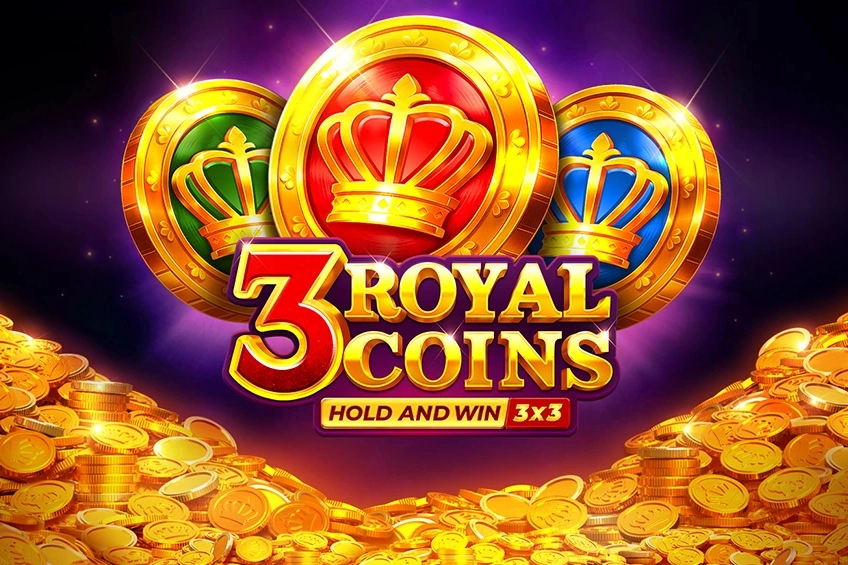 Logo image for 3 royal coins hold and win