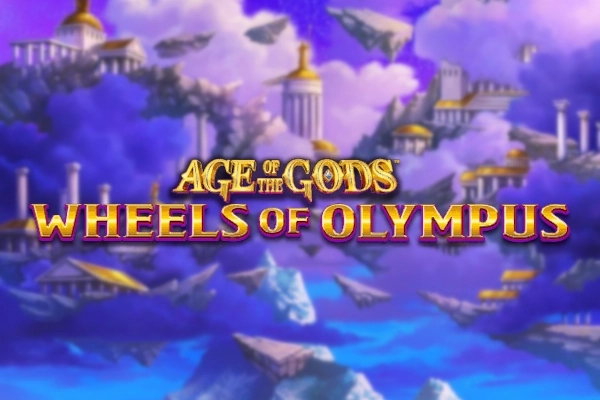Logo image for Age of the gods wheels of olympus