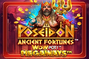 Logo image for Ancient fortunes poseidon wowpot megaways Gameplay Thumbnail