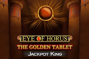 Logo image for Eye of horus the golden tablet jackpot king