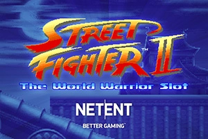 Logo image for Street fighter ii the world warrior slot